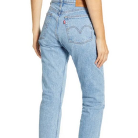 Levi's Wedgie Icon Fit High Waist Jeans - Picture 5 of 10